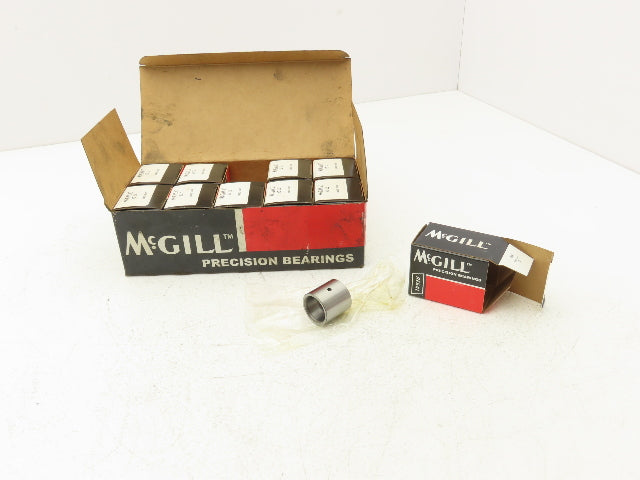 McGill MI 12 Inner Race/ Needle Roller Bearing .750" Bore x .9993" OD Lot of 10