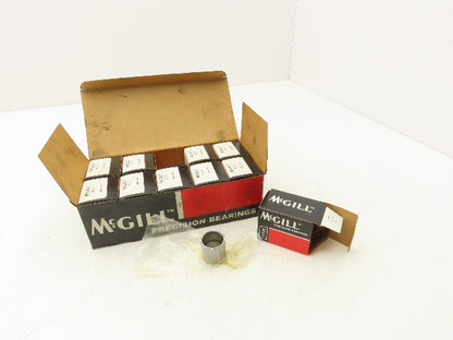 McGill MI 12 Inner Race/ Needle Roller Bearing .750" Bore x .9993" OD Lot of 10