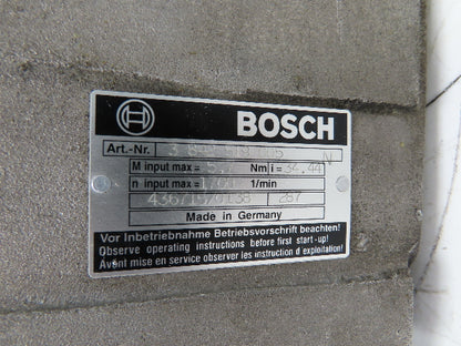 Bosch Rexroth Gearmotor 0.86kW 254/460V 34.44:1 Ratio 3 842 519 005