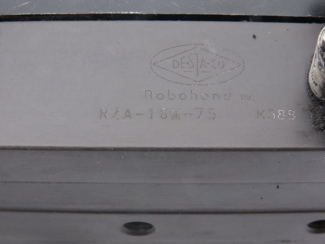 De-Sta-Co RZA-16M-75 Robohand Pneumatic Slide Table 75mm Stroke