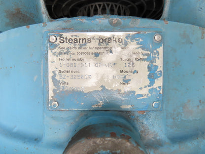 Reliance Duty Master AC Motor 40Hp 1770 RPM 230/460V 3PH 324T w/Stearns Brake