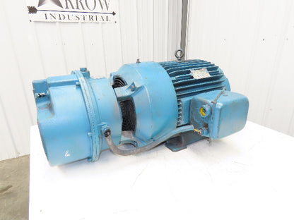 Reliance Duty Master AC Motor 40Hp 1770 RPM 230/460V 3PH 324T w/Stearns Brake