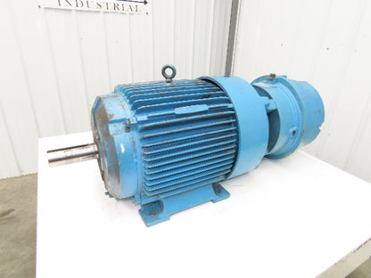 Reliance Duty Master AC Motor 40Hp 1770 RPM 230/460V 3PH 324T w/Stearns Brake