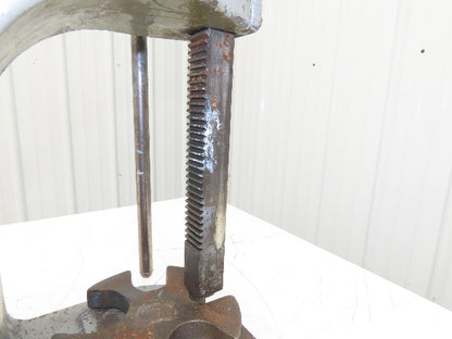 Dake Model No 1 Bench Top Arbor Press 3 Ton 7" Throat 11.5" Stroke