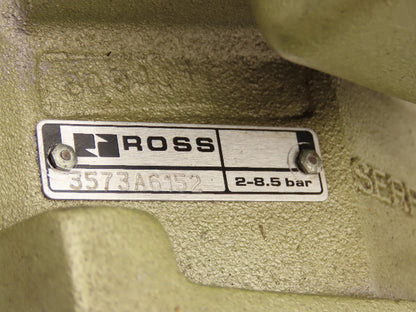 Ross Controls 3573A6152 Pneumatic Double Valve L-G Monitor 120V Solenoid