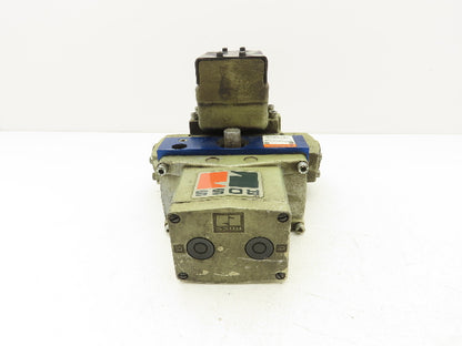 Ross Controls 3573A6152 Pneumatic Double Valve L-G Monitor 120V Solenoid