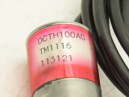 RDP DCTH100AG Internally Amplified LVDT Displacement Transducer ±2.5mm 36" Lead