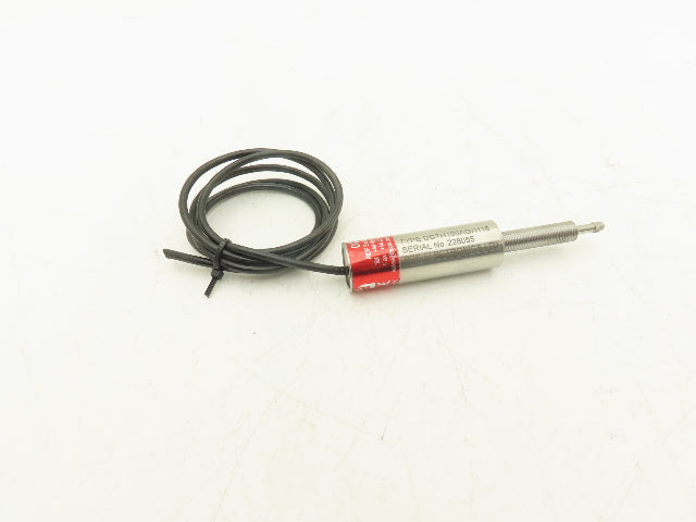 RDP DCTH100AG Internally Amplified LVDT Displacement Transducer ±2.5mm 38" Lead