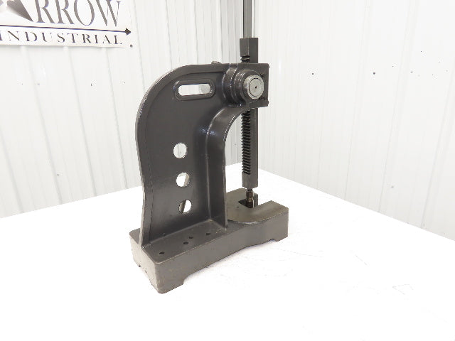 Dayton No 3 Bench Top Arbor Press 3 Ton 6" Throat 12" Stroke 3Z949J