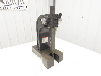 Dayton No 3 Bench Top Arbor Press 3 Ton 6" Throat 12" Stroke 3Z949J