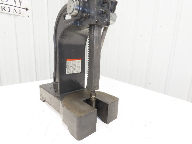 Dayton No 3 Bench Top Arbor Press 3 Ton 6" Throat 12" Stroke 3Z949J