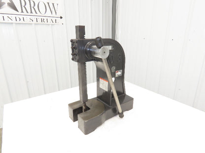 Dayton No 3 Bench Top Arbor Press 3 Ton 6" Throat 12" Stroke 3Z949J