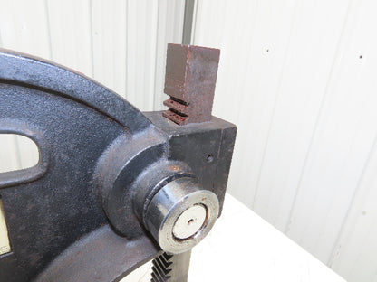 Dayton No 2 Bench Top Arbor Press 2 Ton 7.5" Throat 12" Stroke 4Z329D