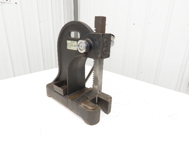 Dayton No 2 Bench Top Arbor Press 2 Ton 7.5" Throat 12" Stroke 4Z329D