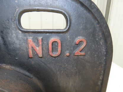 Dayton No 2 Bench Top Arbor Press 2 Ton 7.5" Throat 12" Stroke 4Z329D
