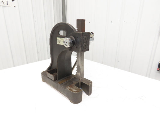 Dayton No 2 Bench Top Arbor Press 2 Ton 7.5" Throat 12" Stroke 4Z329D