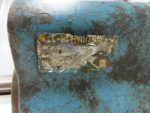 Vickers PVB29-RS-20-CMC-11 Inline Hydraulic Piston Pump 29GPM 2000 PSI *Read*