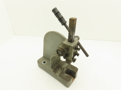 Phase II 260-100 Bench Top Arbor Press 1/2 Ton 3" Throat 6" Stroke