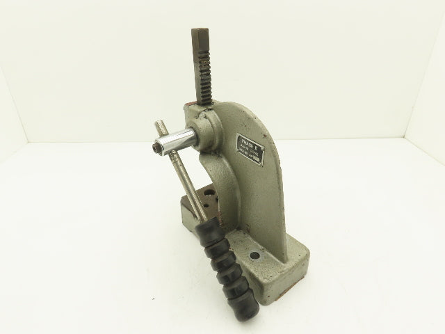 Phase II 260-100 Bench Top Arbor Press 1/2 Ton 3" Throat 6" Stroke