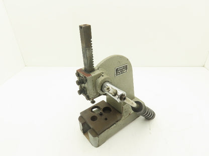 Phase II 260-100 Bench Top Arbor Press 1/2 Ton 3" Throat 6" Stroke