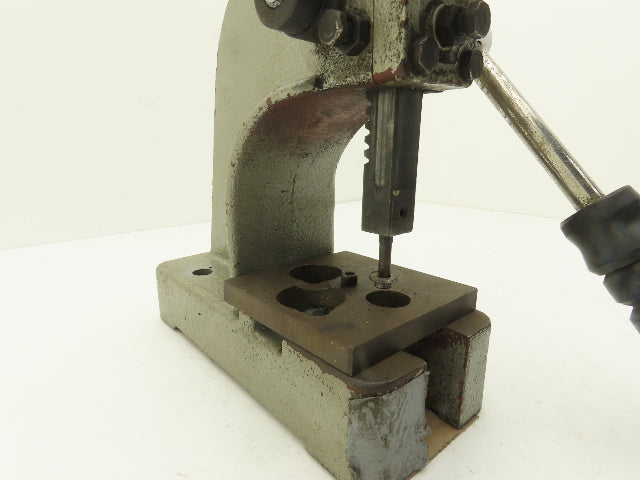Phase II 260-100 Bench Top Arbor Press 1/2 Ton 3" Throat 6" Stroke