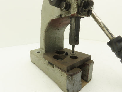 Phase II 260-100 Bench Top Arbor Press 1/2 Ton 3" Throat 6" Stroke