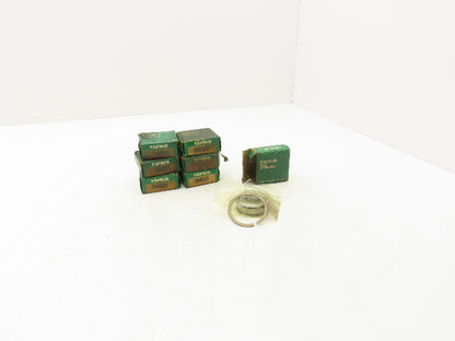 Fafnir 204KDDG Ball Bearing 20mm ID x 47mm OD x 14mm Width Snap Ring Lot of 7