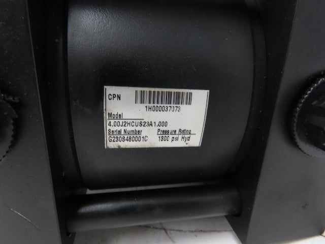 Parker 4.00 J2HCUS23A 2H Series Hydraulic Cylinder 4" Bore 1" Stroke 1300psi