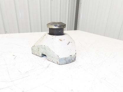 Okuma Heavy Duty Cast Iron Machine Leveling Feet Screw Leveler Pad 5.5"-8.5"H