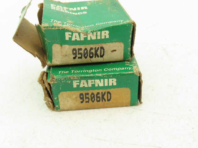Fafnir 9506KD Ball Bearing 30mm ID x 52mm OD x 13mm Width Shieled Lot of 2