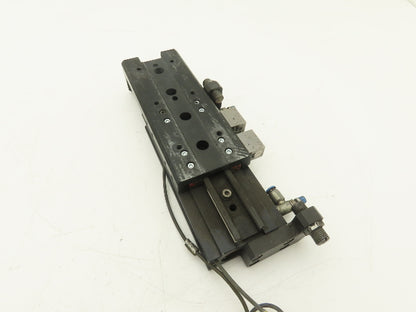 De-Sta-Co ZA1675 Pneumatic Air Slide Table 75mm Stroke Low Profile