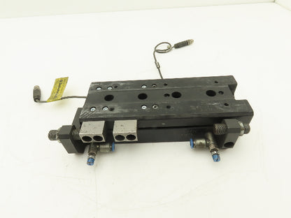 De-Sta-Co ZA1675 Pneumatic Air Slide Table 75mm Stroke Low Profile