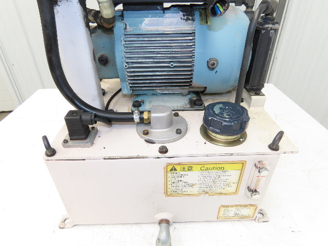 Okuma OEY-M-STD-2.2KW Lathe Hydraulic Power Unit 30L/Min 20L Tank Tokimec Valve