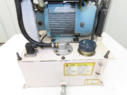 Okuma OEY-M-STD-2.2KW Lathe Hydraulic Power Unit 30L/Min 20L Tank Tokimec Valve