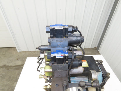 Okuma OEY-M-STD-2.2KW Lathe Hydraulic Power Unit 30L/Min 20L Tank Tokimec Valve