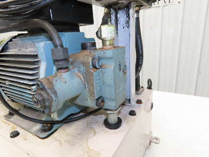 Okuma OEY-M-STD-2.2KW Lathe Hydraulic Power Unit 30L/Min 20L Tank Tokimec Valve