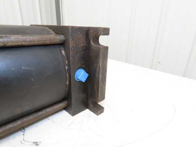 Schrader Bellows Parker PA-2 Air Cylinder 5" Bore 17" Stroke 250psi Flange Mount