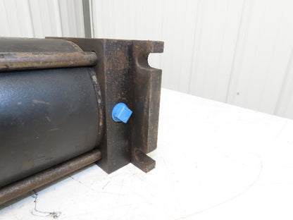Schrader Bellows Parker PA-2 Air Cylinder 5" Bore 17" Stroke 250psi Flange Mount