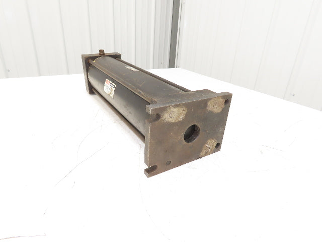 Schrader Bellows Parker PA-2 Air Cylinder 5" Bore 17" Stroke 250psi Flange Mount