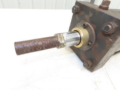Schrader Bellows Parker PA-2 Air Cylinder 5" Bore 17" Stroke 250psi Flange Mount