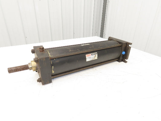 Schrader Bellows Parker PA-2 Air Cylinder 5" Bore 17" Stroke 250psi Flange Mount