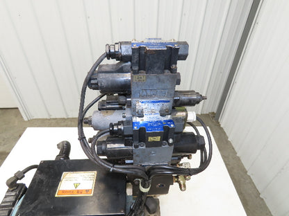Okuma OEY-M-STD-2.2KW Lathe Hydraulic Power Unit 30L/Min 20L Tank Tokimec Valve