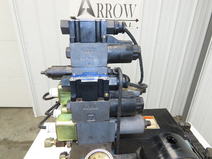 Okuma OEY-M-STD-2.2KW Lathe Hydraulic Power Unit 30L/Min 20L Tank Tokimec Valve