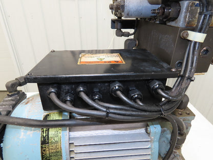 Okuma OEY-M-STD-2.2KW Lathe Hydraulic Power Unit 30L/Min 20L Tank Tokimec Valve