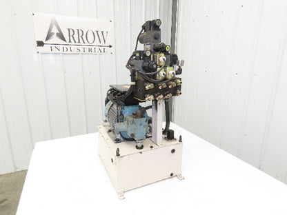 Okuma OEY-M-STD-2.2KW Lathe Hydraulic Power Unit 30L/Min 20L Tank Tokimec Valve