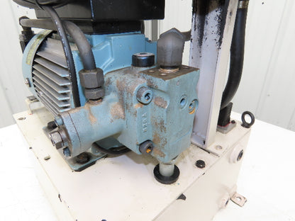 Okuma OEY-M-STD-2.2KW Lathe Hydraulic Power Unit 30L/Min 20L Tank Tokimec Valve