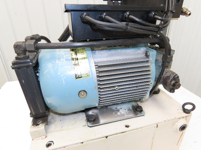 Okuma OEY-M-STD-2.2KW Lathe Hydraulic Power Unit 30L/Min 20L Tank Tokimec Valve