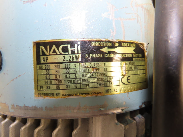 Okuma OEY-M-STD-2.2KW Lathe Hydraulic Power Unit 30L/Min 20L Tank Tokimec Valve