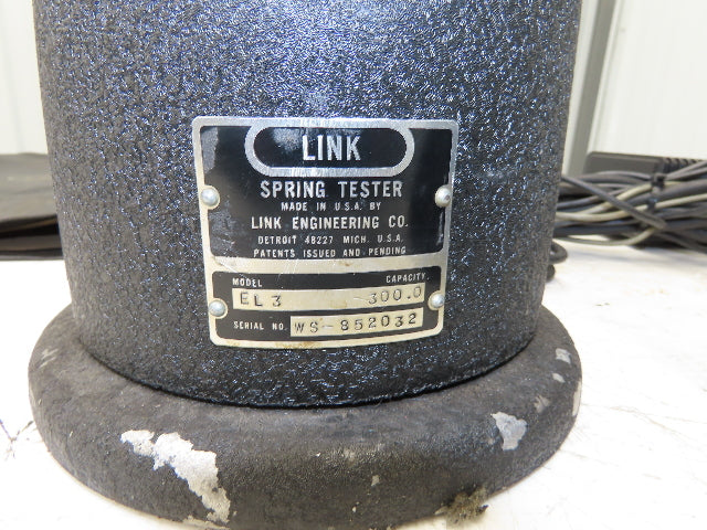 Link Engineering EL3 Spring Tester & Model 3700 Display Module EL-3WS-852032