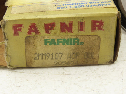 Fafnir 2MM9107WOP DUL Super Precision Bearing 35mm Bore 62mm OD 28mm Width